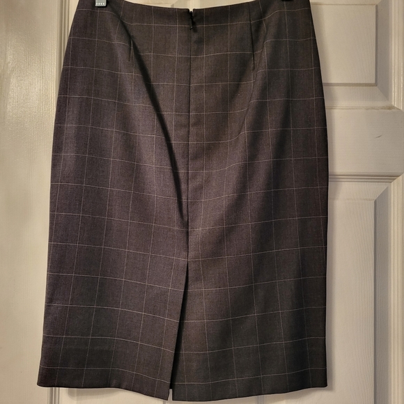 Hugo Boss wool checked pencil shirt - Picture 2 of 3